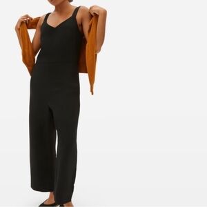 Everlane The Japanese GoWeave Slip Jumpsuit Black